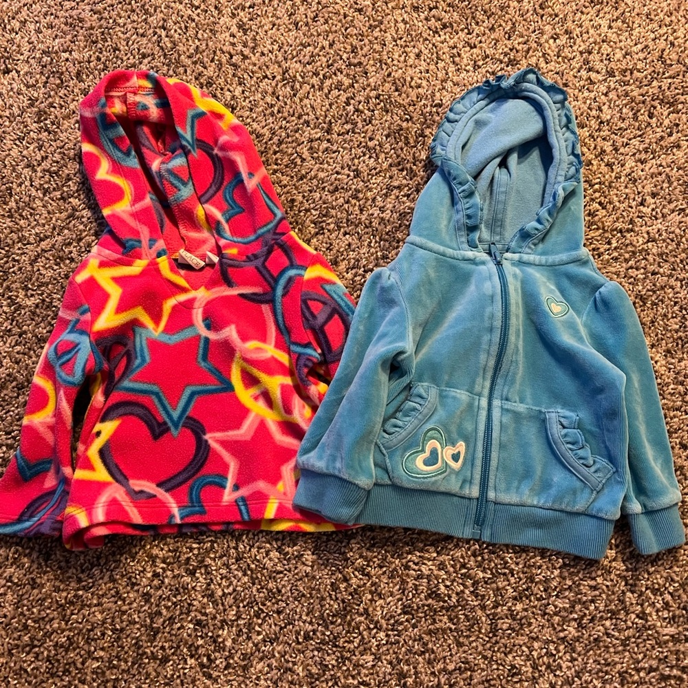 Baby Girls 6-9mo Hooded Sweaters